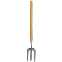 Draper 01776 - Draper 01776 - Carbon Steel Weeding Fork with Intermediate Length Ash Handl