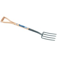 Draper 14304 - Draper 14304 - Carbon Steel Border Fork with Ash Handle