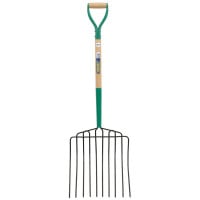 Draper 63578 - Draper 63578 - 10 Prong Manure Fork with Wood Shaft and MYD Handle