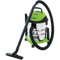 Draper 35569 - Draper 35569 - 20L Wet and Dry Vacuum Cleaner with Stainless Steel Tank (12