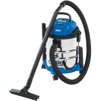 Draper 20515 - Draper 20515 - 20L Wet and Dry Vacuum Cleaner with Stainless Steel Tank (12