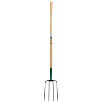 Draper 63579 - Draper 63579 - 4 Prong Manure Fork with Wood Shaft