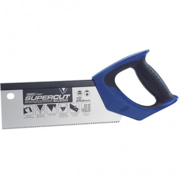 Draper Expert 49281 - Expert Supercut&#174; 250mm/10" Soft Grip Hardpoint Tenon Saw- 11tpi/12ppi