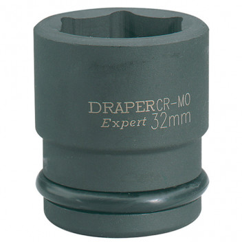 Draper Expert 04998 - Expert 17mm 3/4" Square Drive Hi-Torq&#174; 6 Point Impact Socket