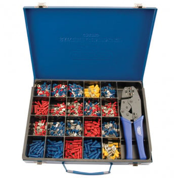 Draper Expert 56383 - Expert Ratchet Crimping Tool and Terminal Kit
