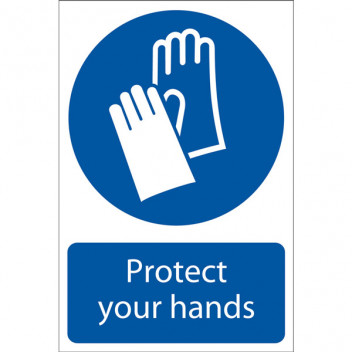 Draper 72104 - 'Hand Protection' Mandatory Sign