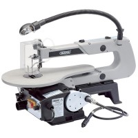 Draper 22791 - Draper 22791 - 405mm Variable Speed Fretsaw with Flexible Drive Shaft and Worklight (90W)