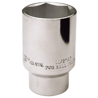 Draper Expert 26916 - Draper Expert 26916 - Expert 38mm (1.1/2"Af) 1/2" Square Drive Hub Nut Socket