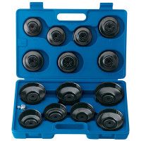 Draper Expert 40105 - Draper Expert 40105 - 3/8" Sq. Dr. Oil Filter Cup Socket Set (15 piece)