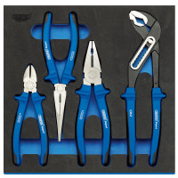 Draper Expert 63263 - Draper Expert 63263 - Heavy Duty Plier Set in 1/2 Drawer EVA Insert Tray (4 Piece)