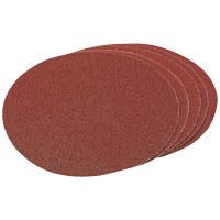 Draper 23360 - Draper 23360 - Five 200mm Assorted Hook and Eye Backed Aluminium Oxide