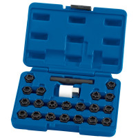 Draper Expert 15128 - Draper Expert 15128 - Audi Locking Wheel Nut Set (22 piece)