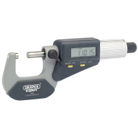 Draper Expert 46599 - Draper Expert 46599 - Expert Dual Reading Digital External Micrometer - 0-25mm/0-1"