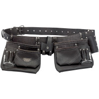 Draper Expert 03138 - Draper Expert 03138 - Oil-Tanned leather Double Pouch Tool Belt