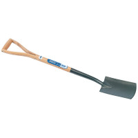 Draper 14305 - Draper 14305 - Carbon Steel Border Spade with Ash Handle