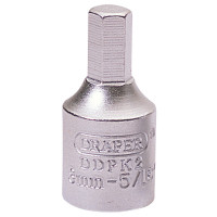 Draper 38321 - Draper 38321 - 8mm Hexagon-5/16 3/8 Square Drive Drain Plug Key