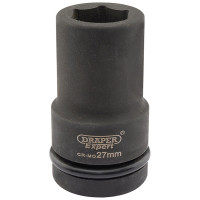 Draper Expert 05142 - Draper Expert 05142 - Expert 27mm 1" Square Drive Hi-Torq® 6 Point Deep Impact Socket