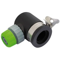 Draper 24919 - Draper 24919 - 90° Right Angle Lock on Tap Connector