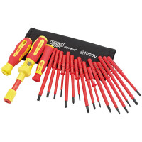 Draper Expert 81762 - Draper Expert 81762 - Ergo Plus® Interchangeable VDE Torque Screwdriver Set (19 Piece)