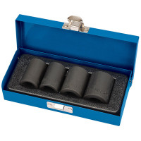 Draper Expert 34032 - Draper Expert 34032 - 1/2" Sq. Dr. Locking Wheel Nut Set (4 Piece)