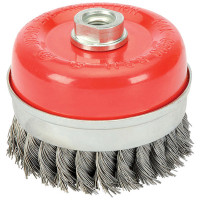 Draper 41449 - Draper 41449 - 80mm x M14 Twist Knot Wire Cup Brush