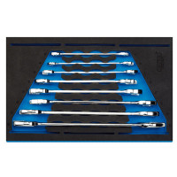 Draper Expert 63524 - Draper Expert 63524 - Open Ended Spanner Set in 1/4 Drawer EVA Insert Tray (8 Piece)