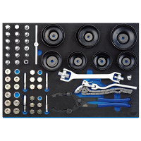 Draper Expert 63519 - Draper Expert 63519 - Oil Service Kit in Full Plus Drawer EVA Insert Tray (101 Piece)