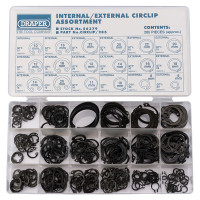 Draper 56379 - Draper 56379 - Internal and External Circlip Assortment (285 Piece)