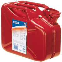 Draper 54466 - Draper 54466 - 10L Steel Fuel Can (Red)
