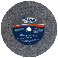 Draper Expert 52069 - Draper Expert 52069 - 200 X 25mm Grinding Wheel 30 Grit