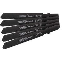 Draper Expert 81731 - Draper Expert 81731 - DT118G 92mm Jigsaw Blade Set (5 Piece)