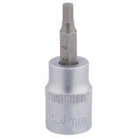 Draper Expert 16282 - Draper Expert 16282 - 3/8" Square Drive Socket with Hexagonal Bit (4mm)