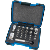 Draper Expert 23241 - Draper Expert 23241 - 1/4, 3/8" Sq. Dr. Draper TX-STAR® Plus Bit Set (23 Piec