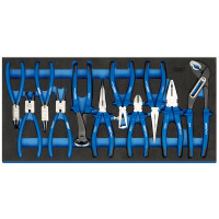 Draper Expert 63268 - Draper Expert 63268 - Heavy Duty Plier Set in Full Drawer EVA Insert Tray (11 Piece)