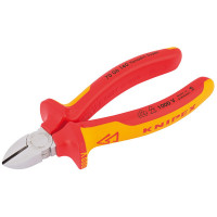 Draper 81254 - Draper 81254 - Knipex 140mm Fully Insulated Diagonal Side Cutter