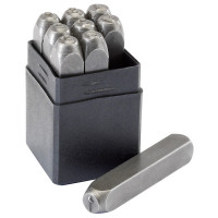 Draper 37338 - Draper 37338 - 1/4" 0 - 9 Number Stamp Set