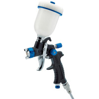 Draper 09709 - Draper 09709 - 100ml Gravity Feed HVLP Composite Body Air Spray Gun