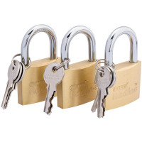 Draper Redline 68695 - Draper Redline 68695 - 40mm Padlock Set (3 Piece)