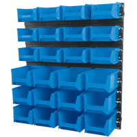 Draper 06798 - Draper 06798 - 24 Bin Wall Storage Unit (Small/Medium Bins)