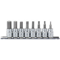 Draper Expert 16285 - Draper Expert 16285 - 3/8" Sq. Dr. Hexagonal Socket Bit Set (8 piece)