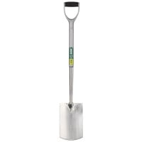 Draper 83754 - Draper 83754 - Extra Long Stainless Steel Garden Spade with Soft Grip