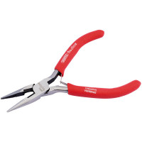 Draper Redline 68307 - Draper Redline 68307 - 125mm Long Nose Mini Pliers with PVC Dipped Handles