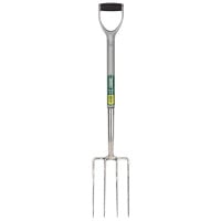 Draper 83755 - Draper 83755 - Stainless Steel Garden Fork With Soft Grip Handle
