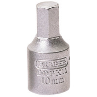 Draper 38328 - Draper 38328 - 10mm Hexagon 3/8 Square Drive Drain Plug Key
