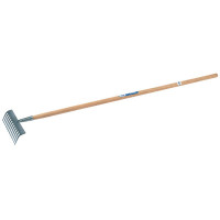 Draper 14306 - Draper 14306 - Carbon Steel Garden Rake with Ash Handle