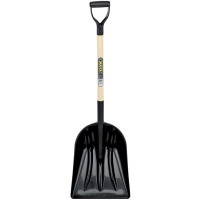 Draper 19177 - Draper 19177 - Rubble and Debris/Multi-Purpose ABS Shovel with Hardwood Shaft