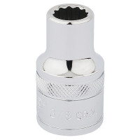 Draper Expert 33599 - Draper Expert 33599 - 1/2" Square Drive Hi-Torq® 12 Point Socket (3/8")