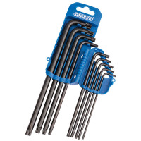 Draper 33748 - Draper 33748 - Extra Long Draper TX-STAR® Key Set (9 Piece)