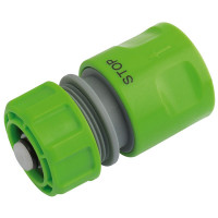 Draper 25902 - Draper 25902 - Hose Connector with Water Stop Feature (1/2")