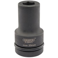 Draper Expert 05135 - Draper Expert 05135 - Expert 20mm 1" Square Drive Hi-Torq® 6 Point Deep Impact Socket